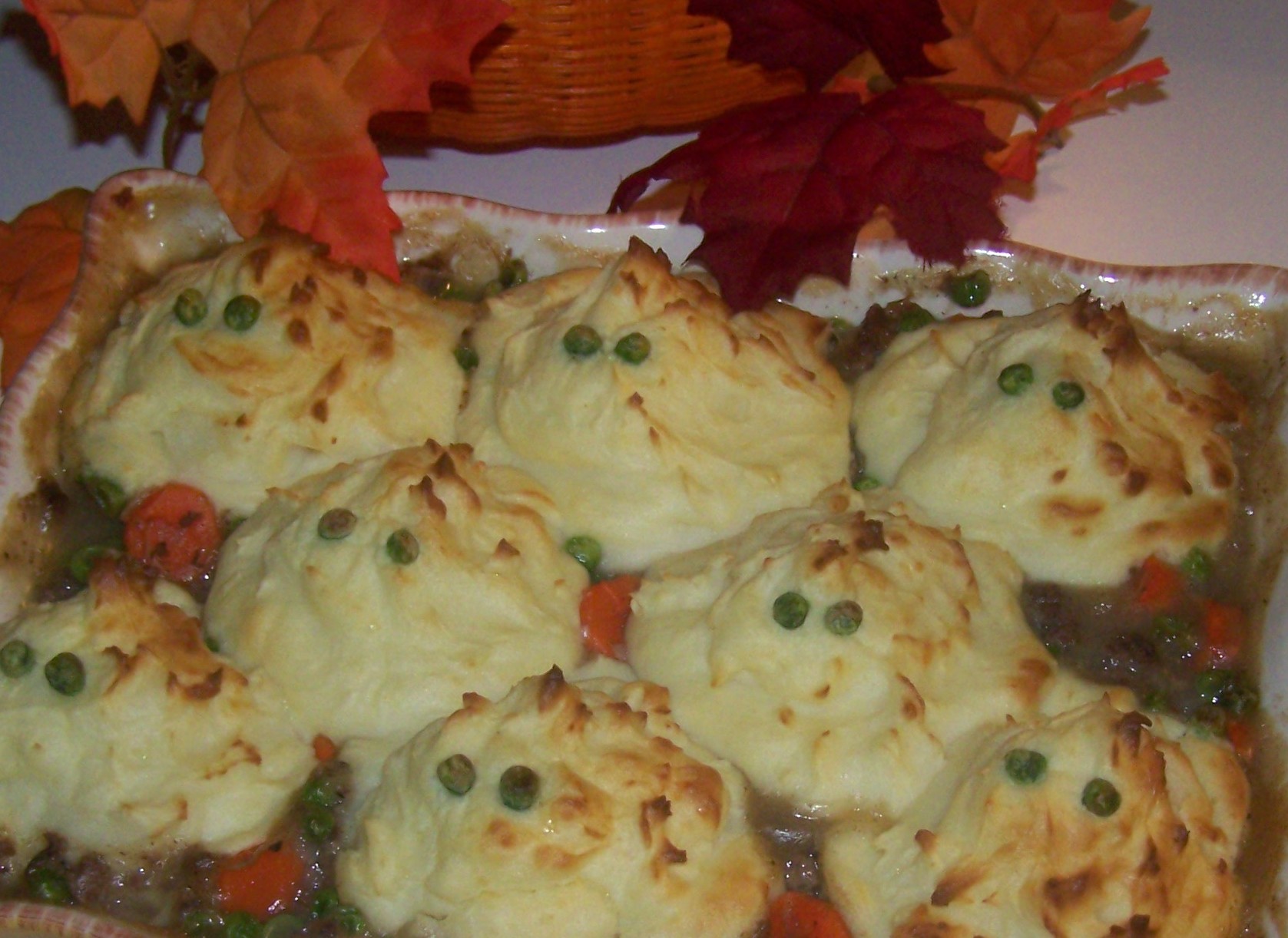 Recipe for Ghosts in the Cottage Pie